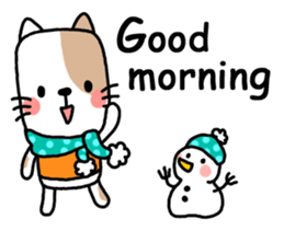 Animals stickers. winter ver. sticker #9190792