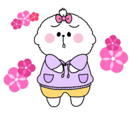 Bichonfrise's happy days sticker #9191244