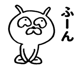 Dehedehe rabbit sticker #9191666