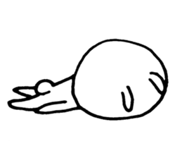 Dehedehe rabbit sticker #9191672