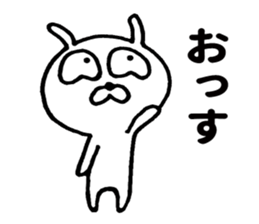 Dehedehe rabbit sticker #9191690