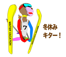 We are NUIGURUMI'S Winter version sticker #9191817