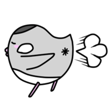 Java sparrow Piyo 's everyday sticker #9191899