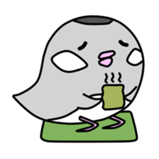 Java sparrow Piyo 's everyday sticker #9191921