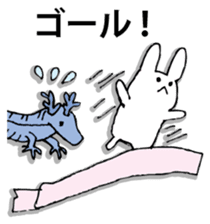 Rabbit of fairy tale talk sticker #9192018