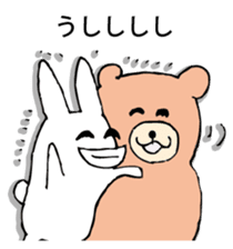 Rabbit of fairy tale talk sticker #9192027