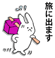 Rabbit of fairy tale talk sticker #9192033