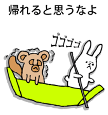 Rabbit of fairy tale talk sticker #9192034