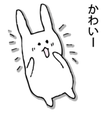 Rabbit of fairy tale talk sticker #9192039