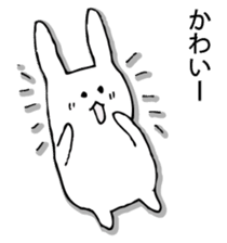 Rabbit of fairy tale talk sticker #9192039