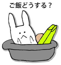 Rabbit of fairy tale talk sticker #9192041