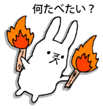 Rabbit of fairy tale talk sticker #9192042