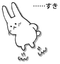 Rabbit of fairy tale talk sticker #9192043