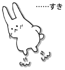 Rabbit of fairy tale talk sticker #9192043