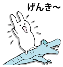 Rabbit of fairy tale talk sticker #9192051