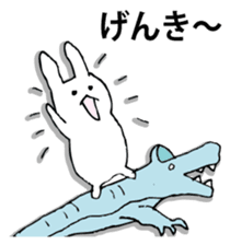 Rabbit of fairy tale talk sticker #9192051