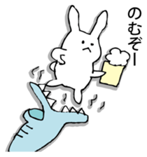 Rabbit of fairy tale talk sticker #9192055