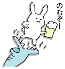 Rabbit of fairy tale talk sticker #9192055