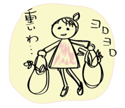 Girl of surreal everyday sticker #9192057