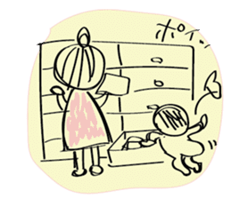 Girl of surreal everyday sticker #9192062