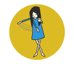 Miss Miyawaka sticker #9192142