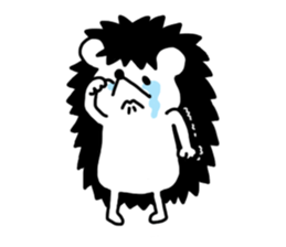 Chick-kun of hedgehog sticker #9192302