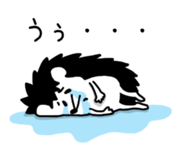 Chick-kun of hedgehog sticker #9192303