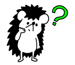 Chick-kun of hedgehog sticker #9192305