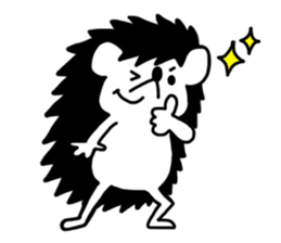 Chick-kun of hedgehog sticker #9192307