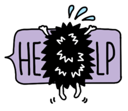 Chick-kun of hedgehog sticker #9192311