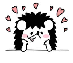 Chick-kun of hedgehog sticker #9192313