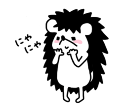 Chick-kun of hedgehog sticker #9192314