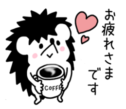 Chick-kun of hedgehog sticker #9192320