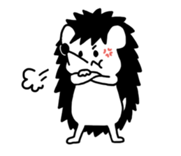 Chick-kun of hedgehog sticker #9192324