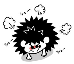 Chick-kun of hedgehog sticker #9192325