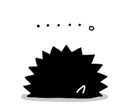 Chick-kun of hedgehog sticker #9192326