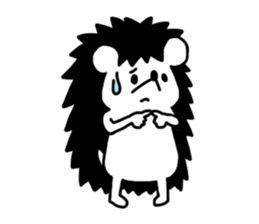 Chick-kun of hedgehog sticker #9192329