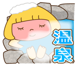 Fashionable women of winter and spring sticker #9192501