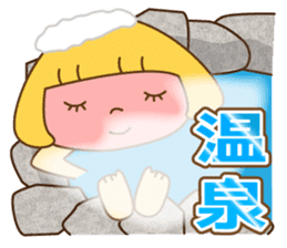 Fashionable women of winter and spring sticker #9192501