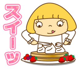 Fashionable women of winter and spring sticker #9192505