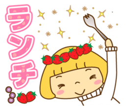 Fashionable women of winter and spring sticker #9192506