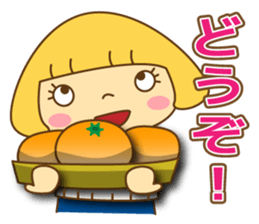 Fashionable women of winter and spring sticker #9192527