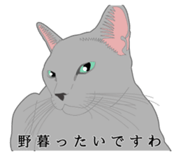 Rial system young lady cat sticker #9193226