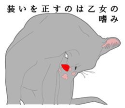 Rial system young lady cat sticker #9193230