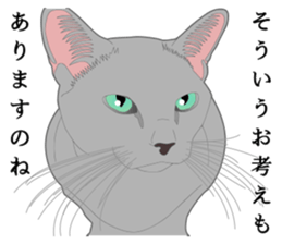 Rial system young lady cat sticker #9193249