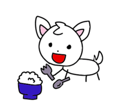 Westie The White Dog sticker #9193536