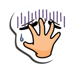 I express it with a face 2 sticker #9193666