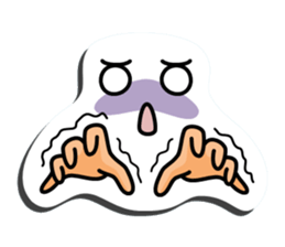 I express it with a face 2 sticker #9193667