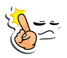 I express it with a face 2 sticker #9193668