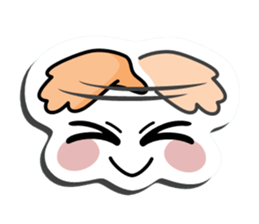 I express it with a face 2 sticker #9193690